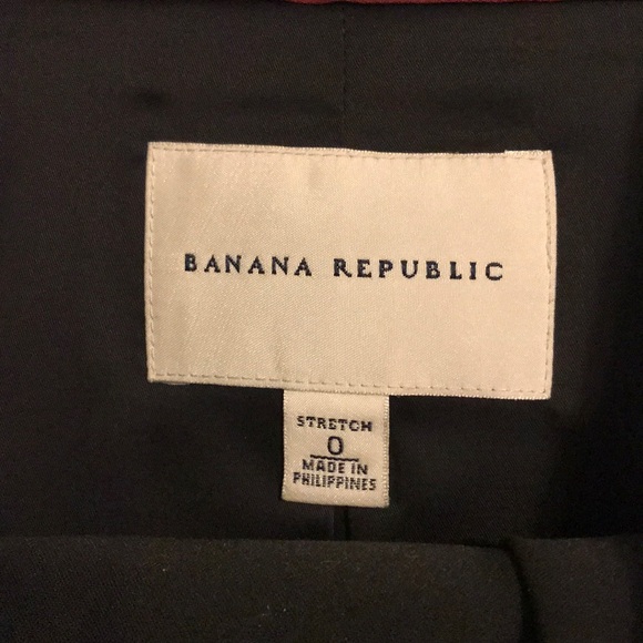 Banana republic black suit skirt set - Picture 3 of 7